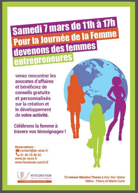 IJE-asso  -  Journée de la Femme  2015
