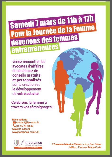 IJE-asso  -  Journée de la Femme  2015